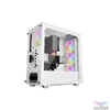 Kép 7/8 - Be Quiet! Számítógépház - Pure Base 501 LX White (ATX, edzett üveg oldallap, fehér)