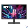 Kép 1/11 - BenQ Monitor 27" - PD2705U (IPS, 16:9, 3840x2160, 5ms, 350dc/m2,  DP, HDMI, USB-C, Speaker, mag.áll., Pivot)
