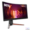 Kép 8/10 - BenQ Monitor 34" - EX3410R (Ívelt, VA, 21:9, 3440x1440, 1ms, 300cd/m2, 2xHDMI, 3xUSB-A, DP, HDR10, 144Hz)