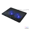 Kép 2/5 - Bluestork Notebook Hűtőpad 17"-ig - NB-COOLER-ONE (LED, 2xUSB-A)