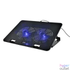 Kép 4/5 - Bluestork Notebook Hűtőpad 17"-ig - NB-COOLER-ONE (LED, 2xUSB-A)