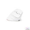 Kép 4/6 - Bluestork Vezeték nélküli Egér - M-WL-ERGO-LUMI-W (Ergonomic, Rechargeable, 2400 DPI, 6 gomb, optikai, fehér)