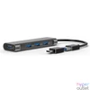 Kép 3/5 - Bluestork USB Hub - HUB-MINI (USB-A to 3xUSB 2.0 port + 1x USB-C, 1xHDMI, USB3.0, szürke)