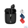 Kép 1/2 - Bluestork Fülhallgató Vezeték Nélküli - BE POP 2 BLACK (Bluetooth v5.0, mikrofon, fekete)