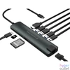 Kép 3/5 - Conceptronic Notebook Dokkoló - DONN06G (USB-C to HDMI+USB-C PD:60W+USB-A+SD/TF+RJ-45, fekete)