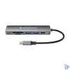 Kép 1/5 - Conceptronic Notebook Dokkoló - DONN11G (USB-C to HDMI+USB-C PD:60W+USB-A 3.0+2.0, ezüst)