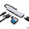 Kép 4/5 - Conceptronic Notebook Dokkoló - DONN11G (USB-C to HDMI+USB-C PD:60W+USB-A 3.0+2.0, ezüst)