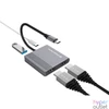 Kép 4/6 - Conceptronic Notebook Dokkoló - DONN13G (USB-C to 2xHDMI+USB-C PD:100W+USB-A, ezüst)