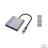 Kép 5/6 - Conceptronic Notebook Dokkoló - DONN13G (USB-C to 2xHDMI+USB-C PD:100W+USB-A, ezüst)
