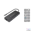 Kép 5/6 - Conceptronic Notebook Dokkoló - DONN15G (USB-C to 2xHDMI+VGA+USB-C PD:100W+3xUSB-A+RJ-45+SD/TF+AUX)