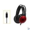 Kép 3/4 - Conceptronic Fejhallgató - ATHAN01B (USB, Kompatilibis: PC/PS4, 7.1 hangzás, hangerőszabályzó, fekete)
