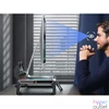 Kép 3/6 - Conceptronic Monitor állvány - THORNE01B (állítható RGB, 4x USB2.0, beépített fiók, összecsukható, Max.: 10kg, fekete)