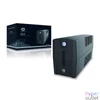 Kép 2/6 - Conceptronic Szünetmentes  650VA - ZEUS01E (6x IEC C13, line-interaktív, RJ45 vonalvédelem, HID USB, fekete)