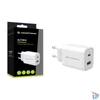 Kép 2/4 - Conceptronic telefon töltő adapter - ALTHEA11W (USB-C+USB-A, 33W, fehér)
