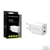 Kép 2/4 - Conceptronic telefon töltő adapter - ALTHEA11W (USB-C+USB-A, 33W, fehér)