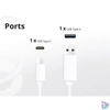 Kép 5/9 - Conceptronic telefon töltő adapter - ALTHEA15W (USB-C+USB-A, 20W, fehér)