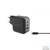 Kép 2/9 - Conceptronic telefon töltő adapter+kábel - ALTHEA17B (2xUSB-C+USB-A, 67W, USB-C töltő kábel, fekete)