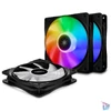 Kép 1/2 - DeepCool Cooler 12cm - CF120 Plus (3 IN 1)  (27dB; max. 95,99 m3/h; 4pin csatlakozó; ház hűtésre,RGB, PWM)