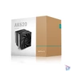 Kép 5/5 - DeepCool CPU Cooler - AK620 (28 dB; max, 117,21 m3/h; 4pin csatlakozó, 6 db heatpipe, 2x12cm, PWM)