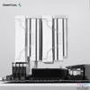 Kép 2/15 - DeepCool CPU Cooler - AK620 WH (28 dB; max, 117,21 m3/h; 4pin csatlakozó, 6 db heatpipe, 2x12cm, PWM)