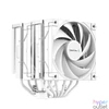 Kép 1/15 - DeepCool CPU Cooler - AK620 WH (28 dB; max, 117,21 m3/h; 4pin csatlakozó, 6 db heatpipe, 2x12cm, PWM)