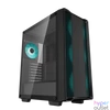 Kép 1/13 - DeepCool Számítógépház - CC560 V2 (fekete, ablakos, 4x12cm LED venti, Mini-ITX / Micro-ATX / ATX, 1xUSB3.0, 1xUSB2.0)