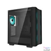 Kép 2/13 - DeepCool Számítógépház - CC560 V2 (fekete, ablakos, 4x12cm LED venti, Mini-ITX / Micro-ATX / ATX, 1xUSB3.0, 1xUSB2.0)
