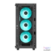 Kép 4/13 - DeepCool Számítógépház - CC560 V2 (fekete, ablakos, 4x12cm LED venti, Mini-ITX / Micro-ATX / ATX, 1xUSB3.0, 1xUSB2.0)