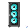 Kép 4/13 - DeepCool Számítógépház - CC560 V2 (fekete, ablakos, 4x12cm LED venti, Mini-ITX / Micro-ATX / ATX, 1xUSB3.0, 1xUSB2.0)
