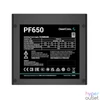 Kép 4/5 - DeepCool Tápegység 650W - PF650 (80 Plus, Aktív PFC, 12cm )