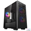 Kép 10/10 - DeepCool Számítógépház - MATREXX 40 3FS (ablakos, 3x LED ventiilátor, mATX, 1xUSB3.0, 1xUSB2.0)