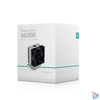 Kép 4/10 - DeepCool CPU Cooler - AG300 (30,5 dB; max, 62,43 m3/h; 4pin csatlakozó, 3 db heatpipe, 9cm, PWM)
