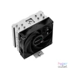 Kép 2/10 - DeepCool CPU Cooler - AG400 (31,6 dB; max, 128,93 m3/h; 4pin csatlakozó, 4 db heatpipe, 12cm, PWM)