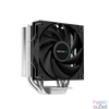 Kép 1/10 - DeepCool CPU Cooler - AG400 (31,6 dB; max, 128,93 m3/h; 4pin csatlakozó, 4 db heatpipe, 12cm, PWM)