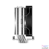 Kép 5/10 - DeepCool CPU Cooler - AG400 (31,6 dB; max, 128,93 m3/h; 4pin csatlakozó, 4 db heatpipe, 12cm, PWM)