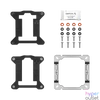 Kép 8/10 - DeepCool CPU Cooler - AG400 (31,6 dB; max, 128,93 m3/h; 4pin csatlakozó, 4 db heatpipe, 12cm, PWM)