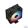 Kép 4/10 - DeepCool CPU Cooler - AG400 BK ARGB (31,6 dB; max, 128,93 m3/h; 4pin csatlakozó, 4 db heatpipe, 12cm, PWM)