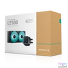 Kép 5/8 - DeepCool CPU Water Cooler - LE500 MARRS (max 17,8dB; max. 145,86 m3/h; 2x12cm, RGB LED)