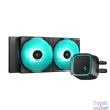 Kép 6/8 - DeepCool CPU Water Cooler - LE500 MARRS (max 17,8dB; max. 145,86 m3/h; 2x12cm, RGB LED)