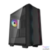 Kép 1/14 - DeepCool Számítógépház - CC560 A-RGB V2 (fekete, ablakos, 4x12cm venti, Mini-ITX / Micro-ATX / ATX, 1xUSB3.0, 1xUSB2.0)