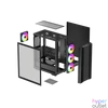 Kép 13/14 - DeepCool Számítógépház - CC560 A-RGB V2 (fekete, ablakos, 4x12cm venti, Mini-ITX / Micro-ATX / ATX, 1xUSB3.0, 1xUSB2.0)