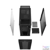 Kép 7/14 - DeepCool Számítógépház - CC560 V2 Limited (fekete, ablakos, venti nélkül,  ATX, 1xUSB3.0, 1xUSB2.0)