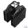 Kép 4/10 - DeepCool CPU Cooler - AK620 ZERO DARK (28 dB; max, 117,21 m3/h; 4pin csatlakozó, 6 db heatpipe, 2x12cm, PWM)