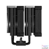 Kép 6/10 - DeepCool CPU Cooler - AK620 ZERO DARK (28 dB; max, 117,21 m3/h; 4pin csatlakozó, 6 db heatpipe, 2x12cm, PWM)