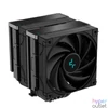 Kép 7/10 - DeepCool CPU Cooler - AK620 ZERO DARK (28 dB; max, 117,21 m3/h; 4pin csatlakozó, 6 db heatpipe, 2x12cm, PWM)