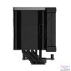 Kép 5/10 - DeepCool CPU Cooler - AK500 ZERO DARK (31,5 dB; max, 88,75 m3/h; 4pin csatlakozó, 5 db heatpipe, 12cm, PWM)