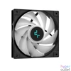 Kép 4/10 - DeepCool CPU Cooler - AG620 BK ARGB (29,4 dB; max, 115,32 m3/h; 4pin csatlakozó, 6 db heatpipe, 12cm, PWM, LED)