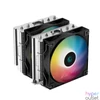 Kép 9/10 - DeepCool CPU Cooler - AG620 BK ARGB (29,4 dB; max, 115,32 m3/h; 4pin csatlakozó, 6 db heatpipe, 12cm, PWM, LED)