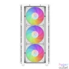 Kép 11/16 - DeepCool Számítógépház - CH560 WH (fehér, 3x14cm + 1x12  A-RGB ventilllátor, E-ATX, 2xUSB3.0)