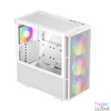 Kép 5/16 - DeepCool Számítógépház - CH560 WH (fehér, 3x14cm + 1x12  A-RGB ventilllátor, E-ATX, 2xUSB3.0)